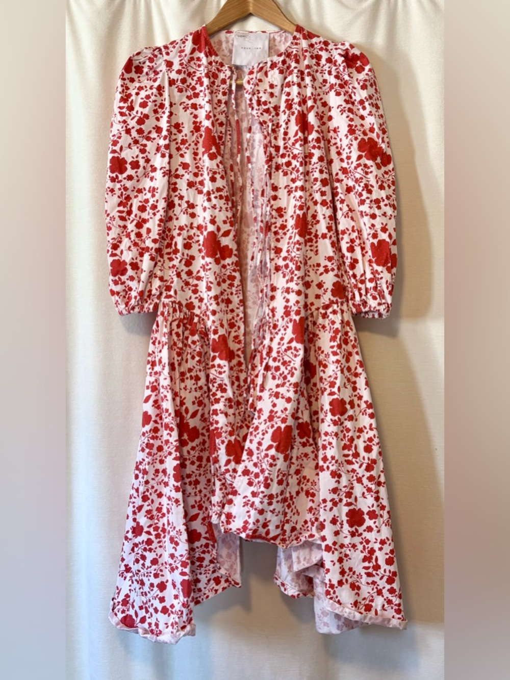 Anthropologie Naya Rae Anni Tie Front Dress size 6 - Picture 5 of 9